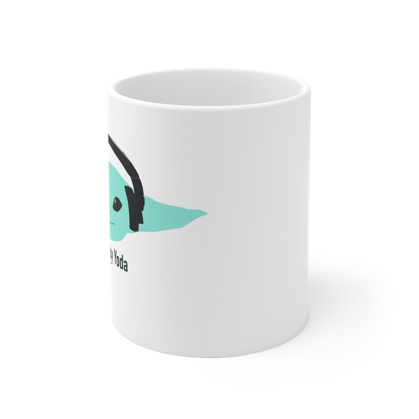 White Ceramic Mug, 11oz